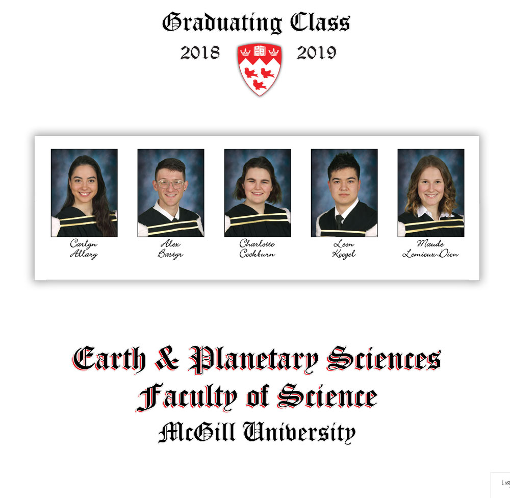 Earth & Planetary Sciences