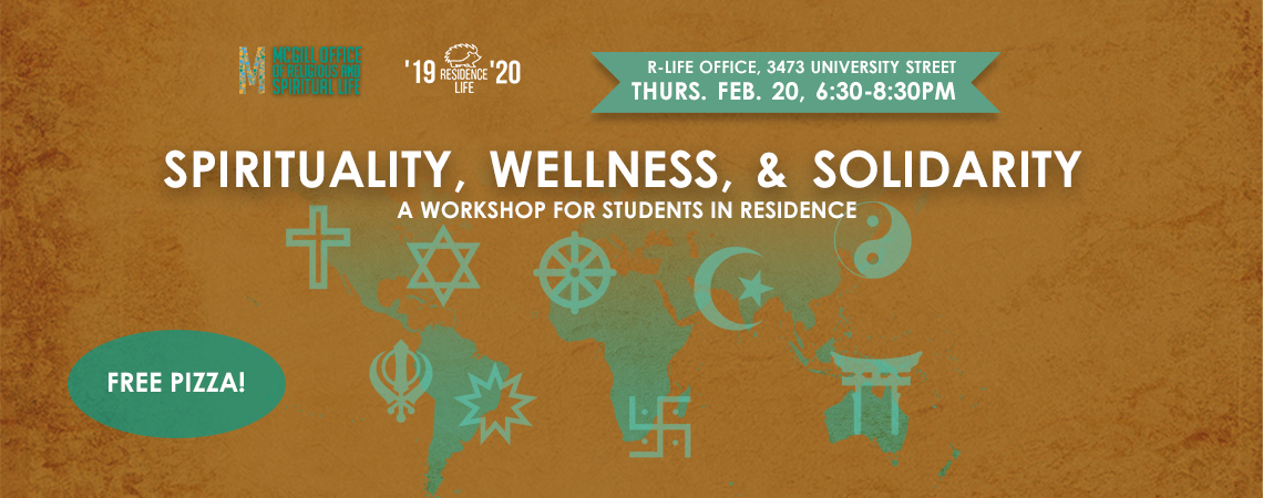 Spirituality, Wellness, and Solidarity: A Workshop for Students in Residence