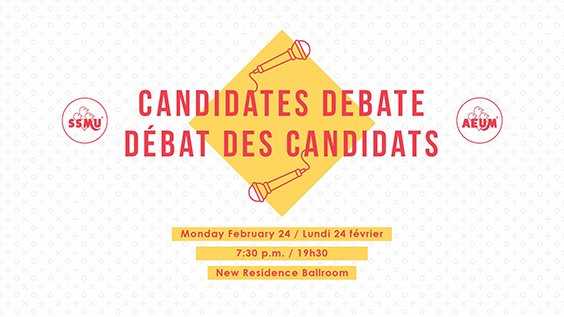 SSMU Executive Candidates' Debate