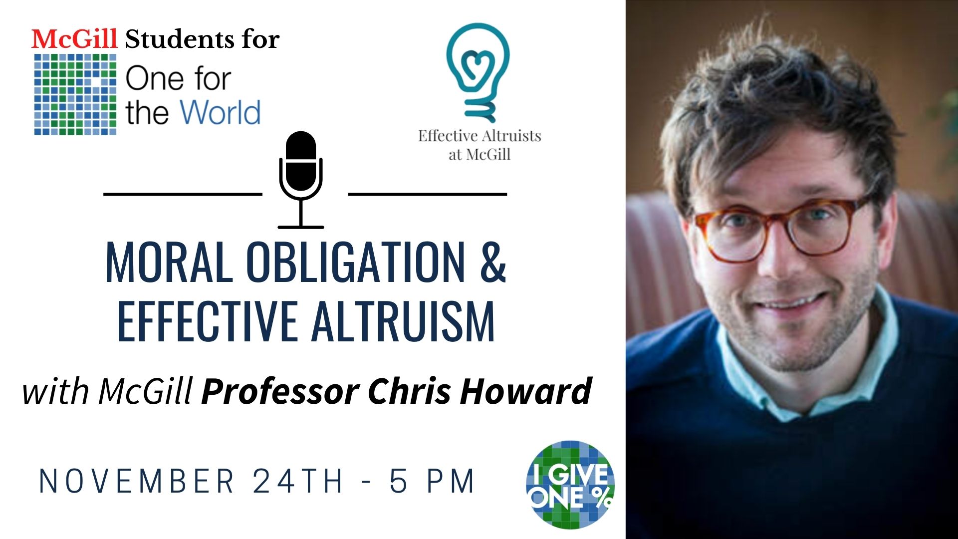Event: Moral Obligation and Effective Altruism