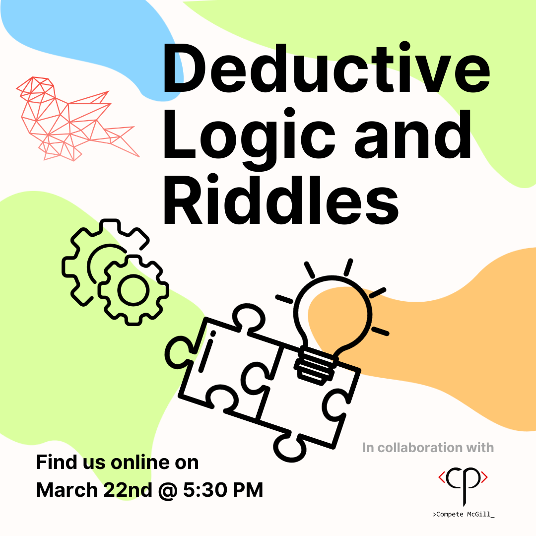 Deductive Logic and Riddles
