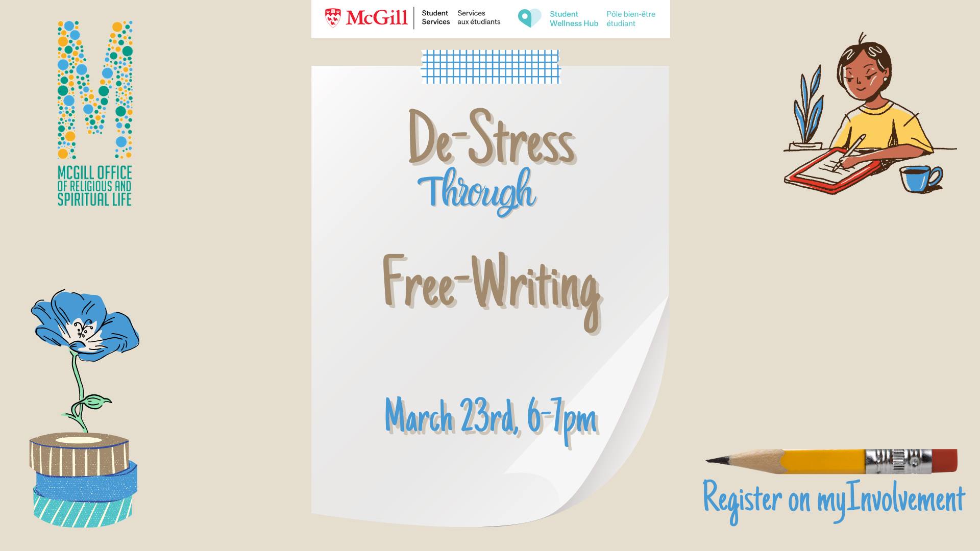 De-Stress through Free-Writing