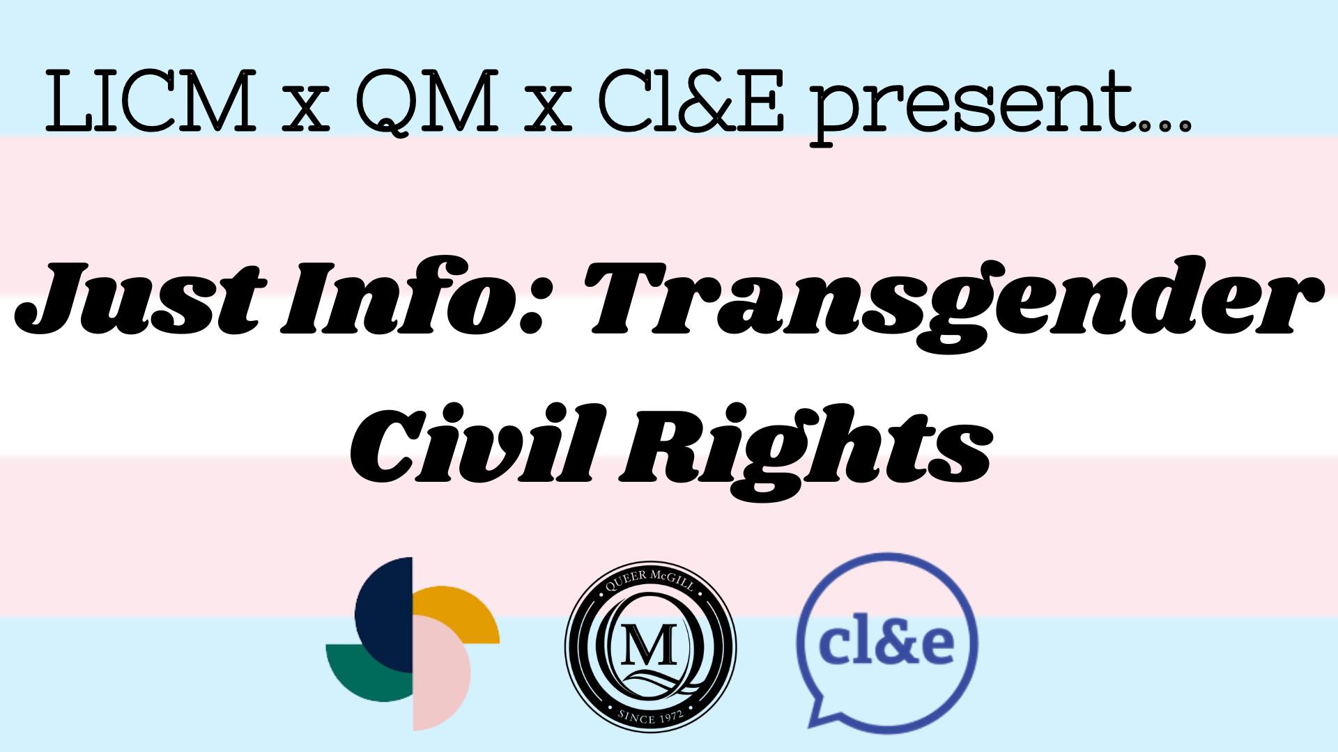 Just Info: Transgender Civil Rights