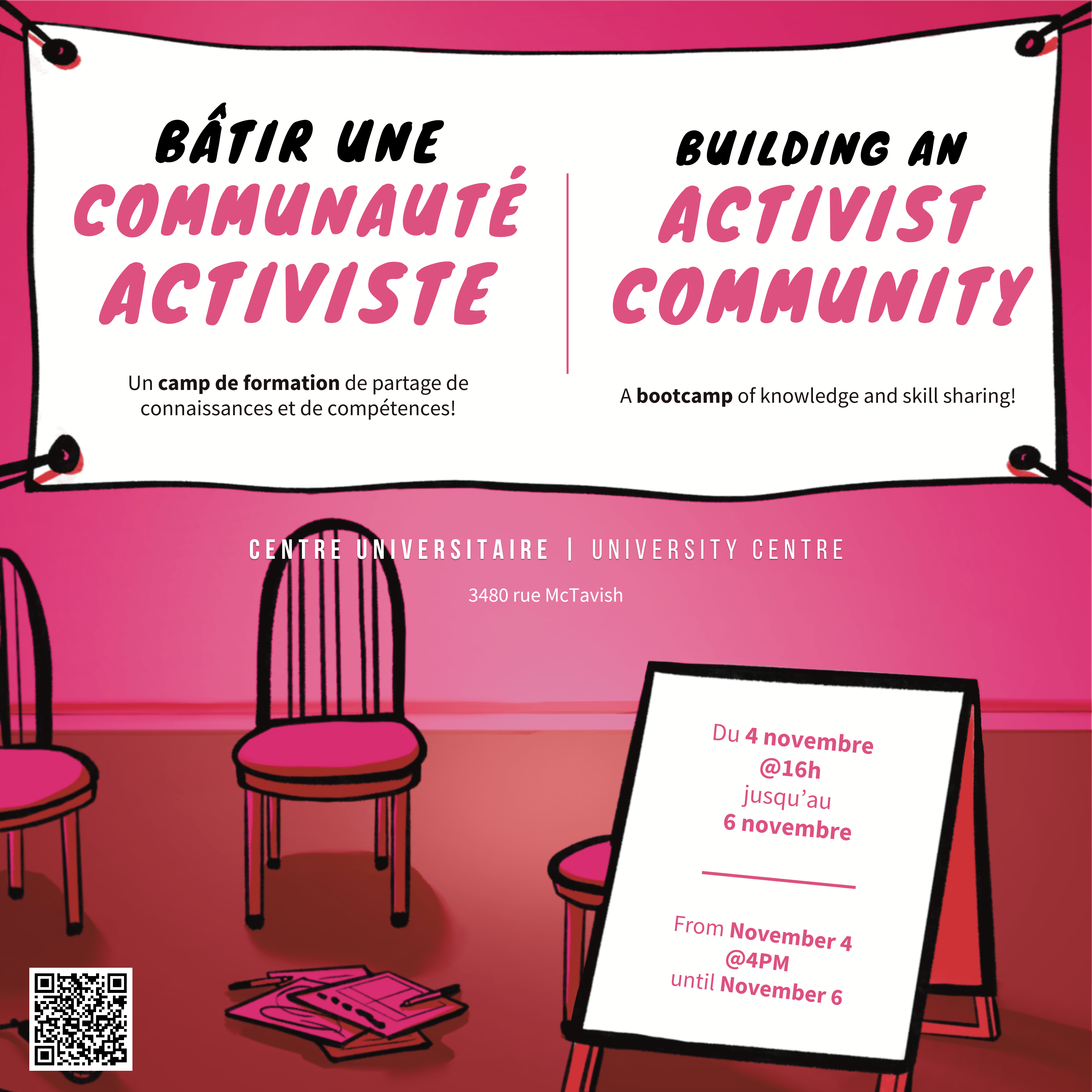 Bâtir une communauté activiste