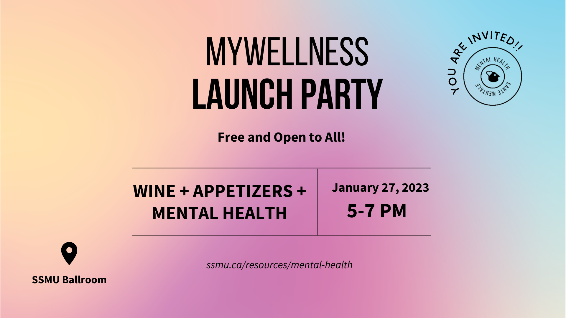Mental Health Social and Launch Party