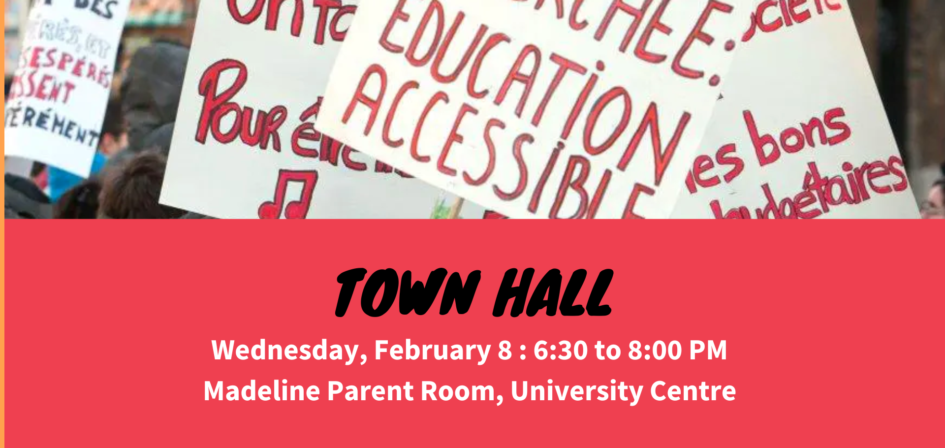 TOWN HALL FOR ACCESSIBLE EDUCATION