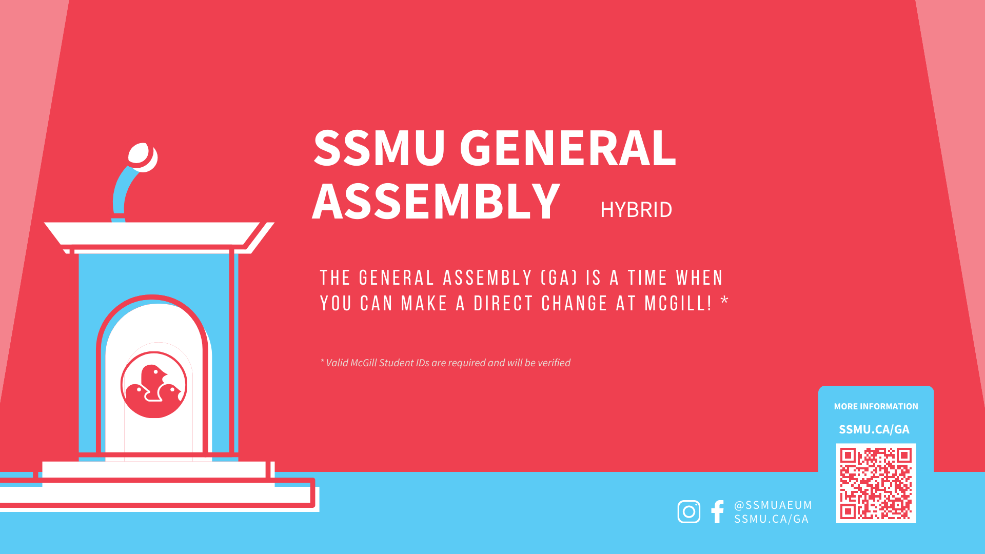 SSMU Winter General Assembly