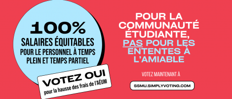 VOTEZ OUI POUR LA HAUSSE DES FRAIS DE MEMBRES DE L’AÉUM