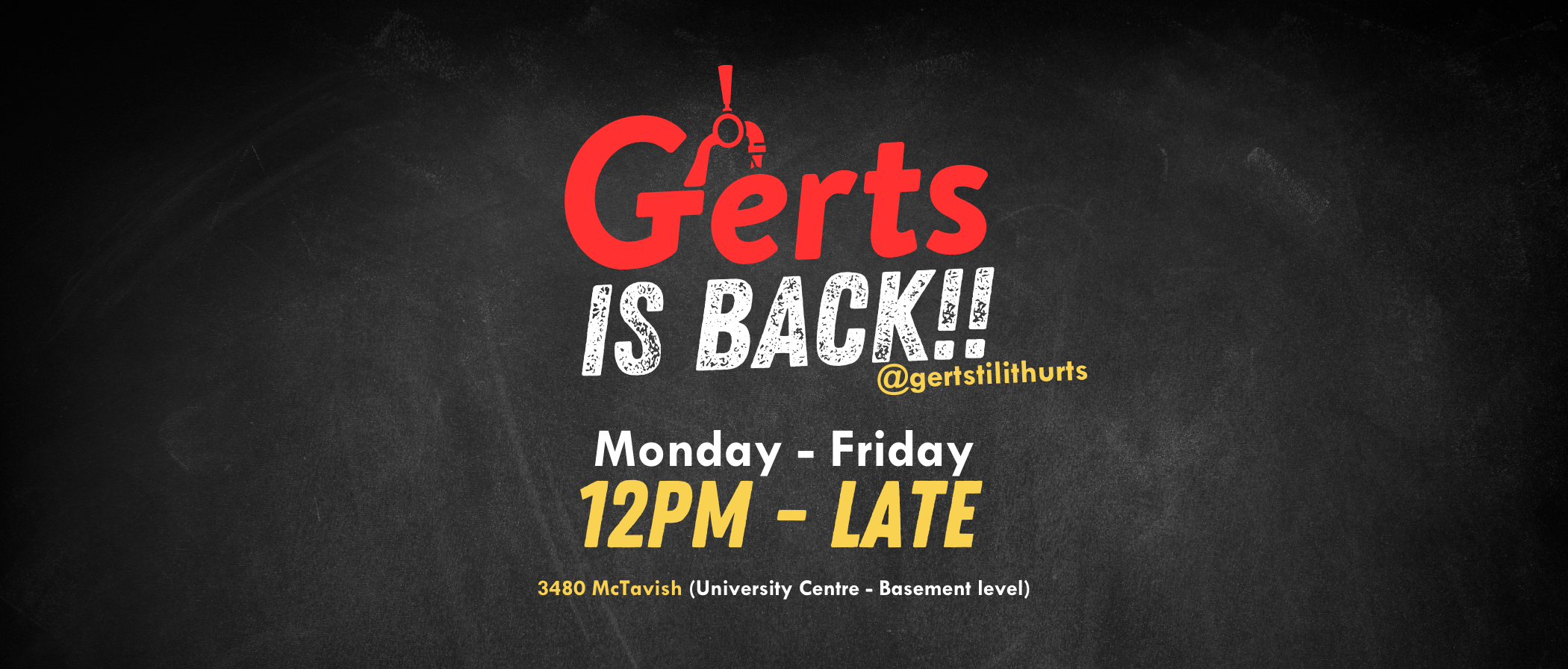 GERTS IS BACK!!