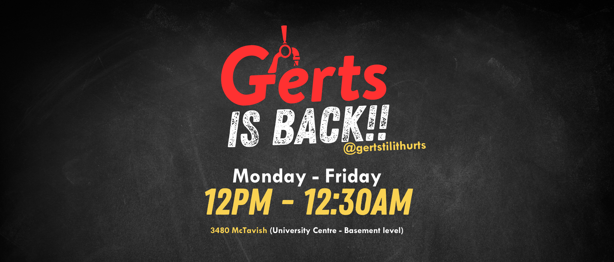 GERTS IS BACK!!