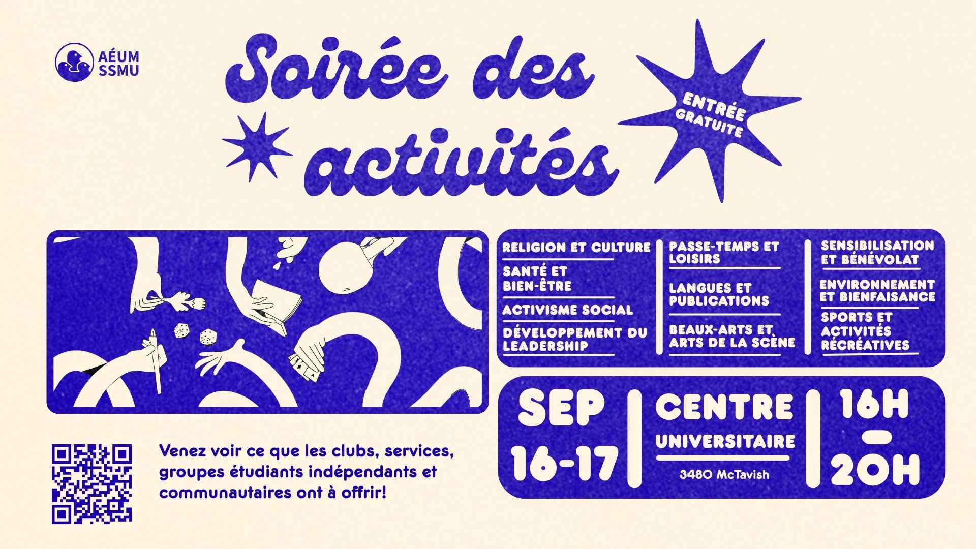 Soirée des activités 2026
