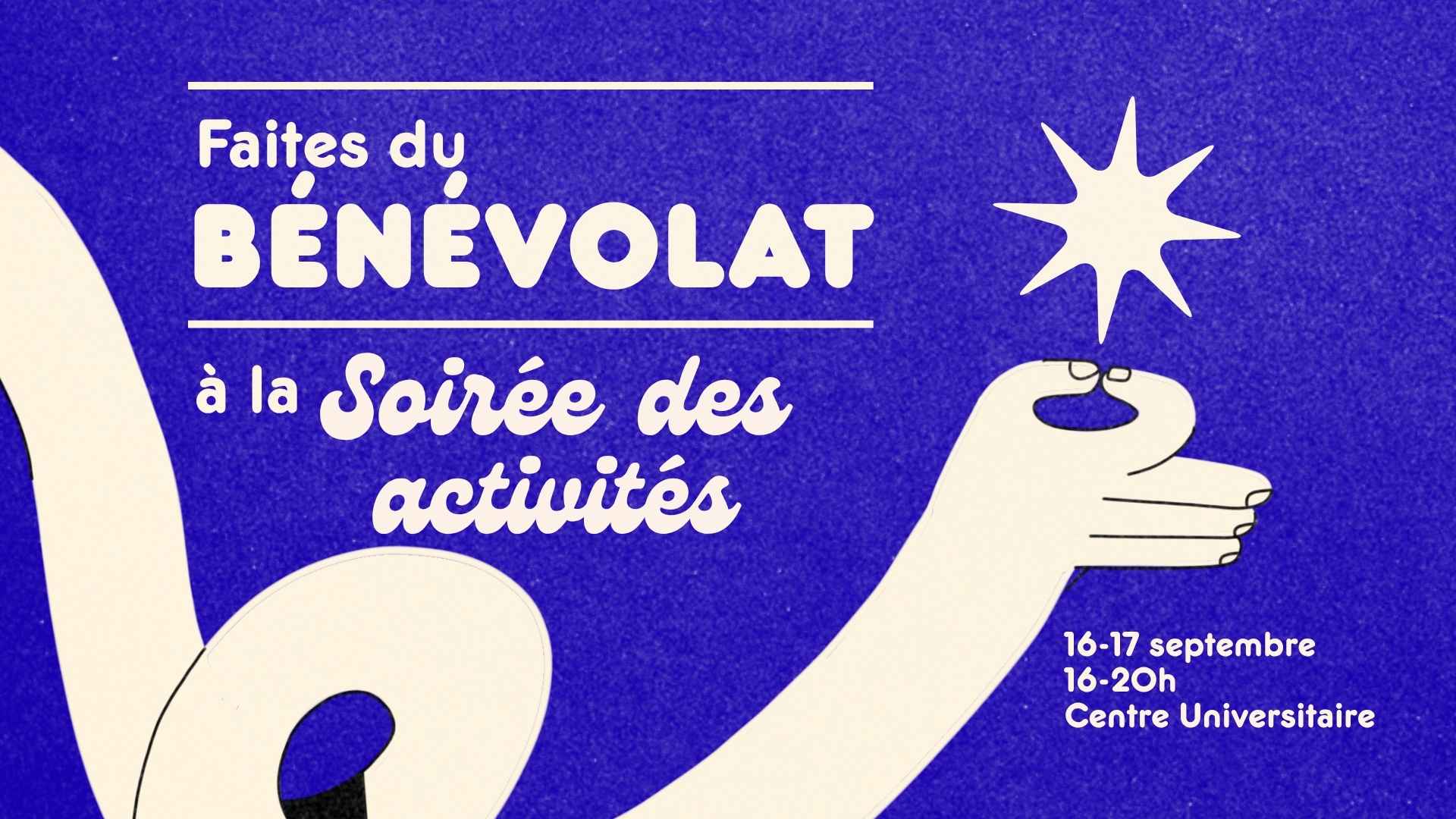Devenez bénévoles ­ lors de la Soirée des activités de l’automne 2026 !